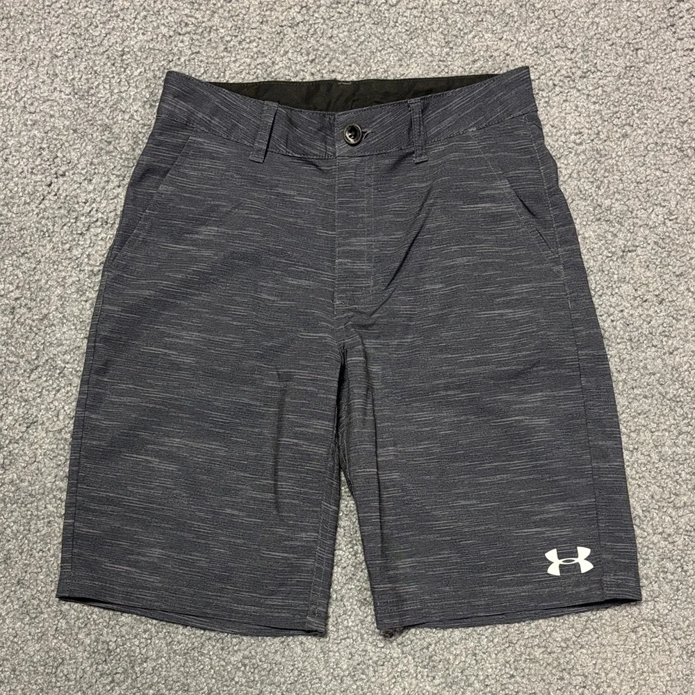 Under Armour Boy’s Charcoal Athletic Shorts